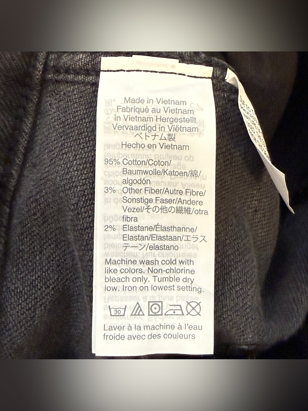 Madewell High Rise Skinny Jeans Women 33 Black Magic Pockets Stretch NWOT - Picture 10 of 11